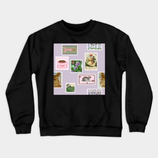 Storybook Stamps Crewneck Sweatshirt